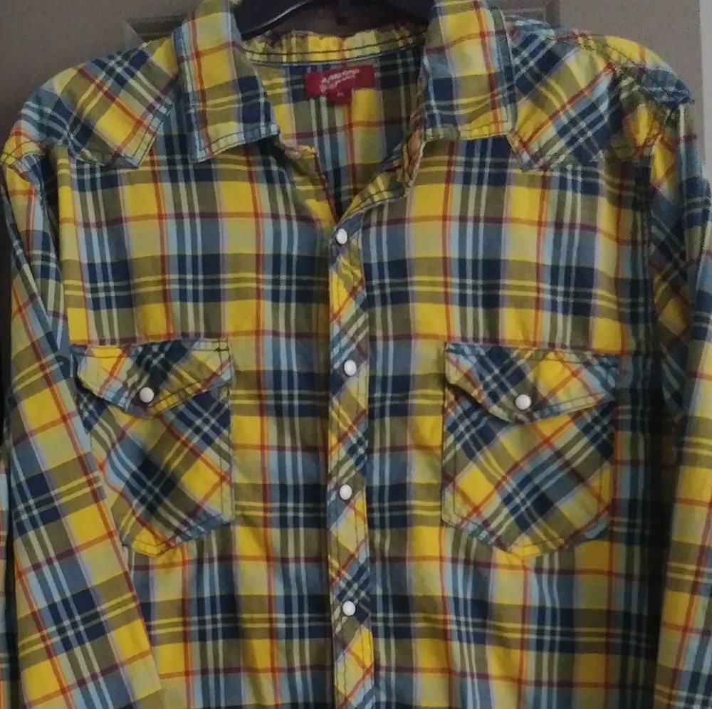 Arizona's Mens Multi Color Long Sleeve